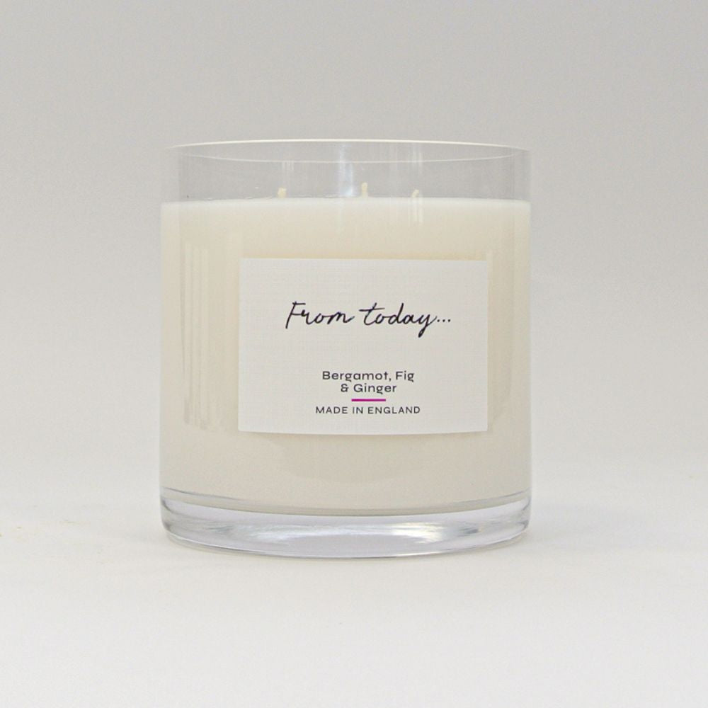 Luxury Bergamot, Fig and Ginger 740g Candle