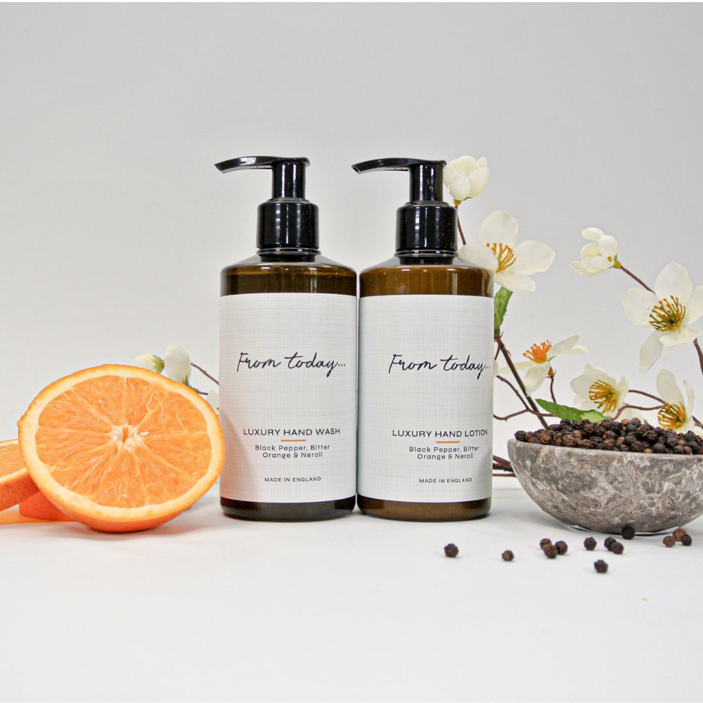Black Pepper, Bitter Orange & Neroli Hand Duo Set