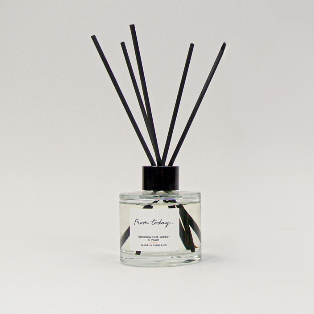 Sandalwood, Cedar & Plum Reed Diffuser | From today...