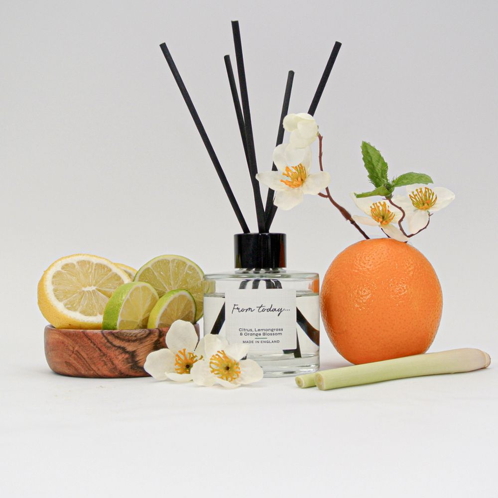 Citrus, Lemongrass & Orange Blossom Reed Diffuser Product Image